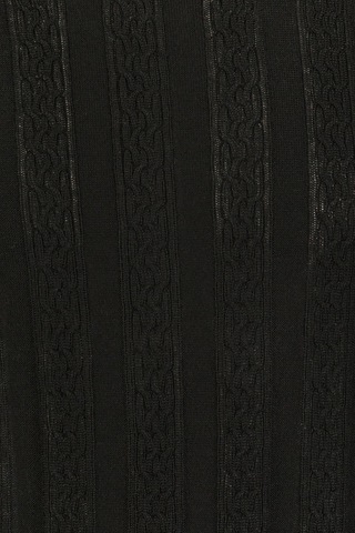 Finesuits Erkek Desenli Yünlü Kazak 2422201014.dstbr Siyah