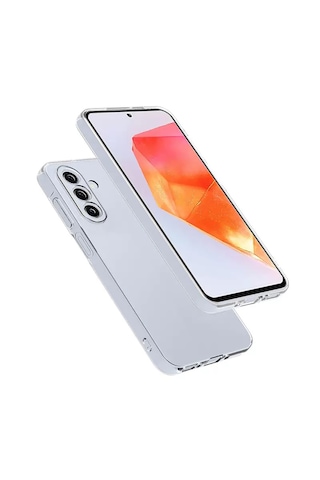 Samsung Galaxy A27 Kılıf Darbe Emici Korumalı Pürüzsüz Esnek Şeffaf Silikon