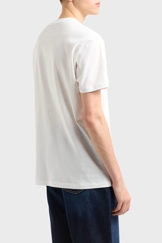 Armani Exchange Erkek T Shirt Xm000555 Af10358 U0009 Beyaz Beyaz