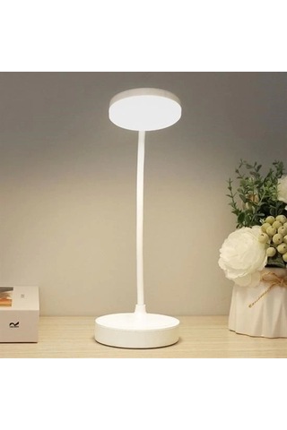 Buffer Yuvarlak Usbli Dokunmatik 3 Kademeli 360 Derece Özel Göz Korumalı Led Lityum Masa Lambası Çok Renkli