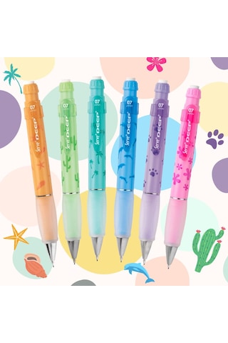 Deep Uçlu Kalem 6'lı Set - Doğa Serisi