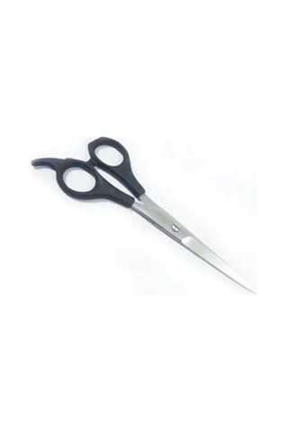 Uzun Uç Eşit Sap Paslanmaz Çelik Saç Sakal Favori Kesme Kesim Düzeltme Berber Makası 15cm Çok Amaçlı Keskin Mak