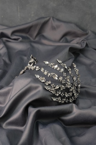 FdayAksesuar Gelin Saç Aksesuarı Çift Taraflı Helen Gelin Kına Tacı FRDY31688