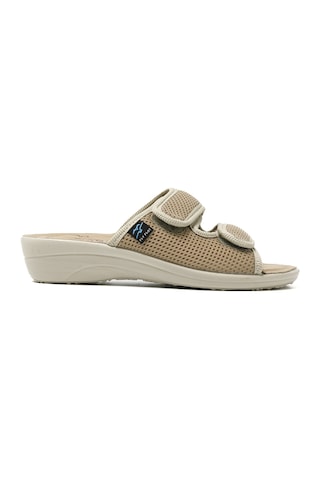 Terlik Kadın Diğer T4 F50 Fe Fly Flot Slipper 6009-beige Bej