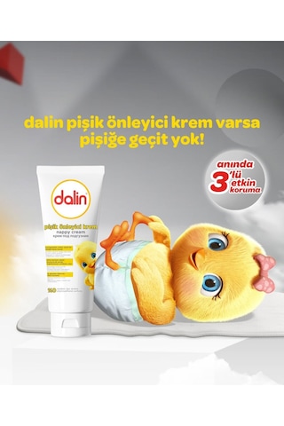 Dalin Dalin Pişik Önleyeci Krem 100 Ml