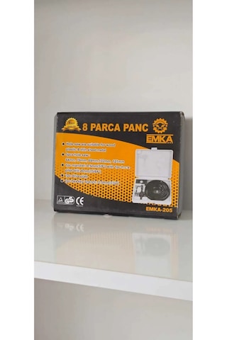 Emka 8 Parça Karbon Çelik-panç-delik Açma Testere Seti