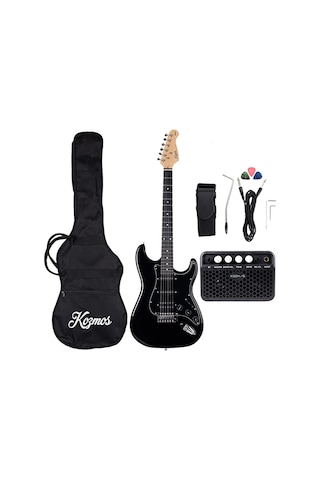Kozmos Kgp-202hss-bk Elektro Gitar Paketi