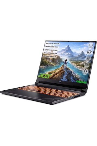 Acer Nitro ANV16-71 NH.QTREY.001 i5-14450HX 16 GB 512 GB SSD RTX4050 16" Dos Dizüstü Bilgisayar