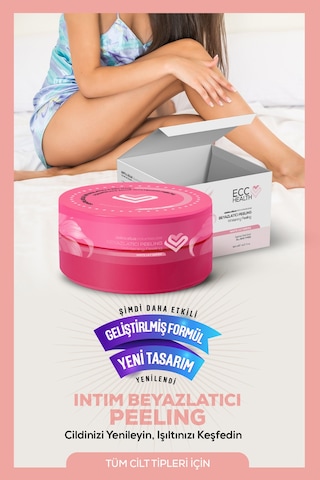 Ecc Health Genital Bölge Beyazlatıcı Peeling 150 ML