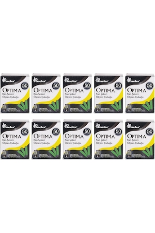 Optima Strip 10 Adet (50x10=500)