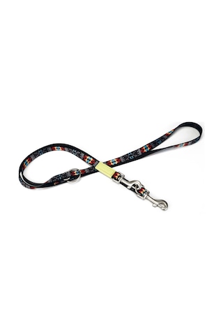 Beeztees Köpek Gezdirme Kayışı, Desenli, 200cm, 20mm Çok Renkli