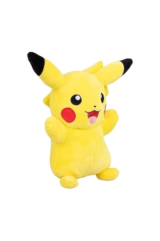 Pokemon Pikachu Peluş Oyuncak Büyük Boy 33 Cm. Pikaçu Figür Çok Renkli