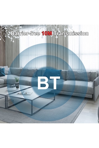 Lemestar Zf-169s Bluetooth 5.0 Alıcı Verici - Kablosuz Müzik Adaptörü, Tv/araba/hoparlör İçin Çift Modlu Usb Ve Aux Bağlantı