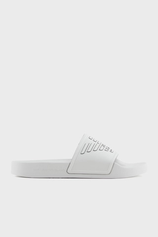 Emporio Armani Unisex Terlik Xvps11 Xr273 T680 Beyaz-siyah Beyaz-siyah