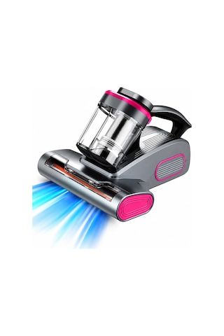 Glr G-163 100w Şarjlı Anti-mite Süpürge Uv Işıklı Akarlar Toz Akarı Yatak Koltuk Süpürgesi