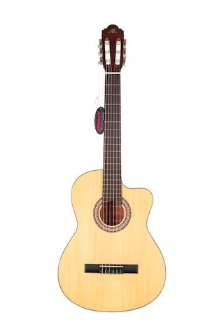 Barcelona Lc 3900 Cnl Cutaway Natural Klasik Gitar