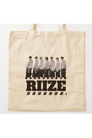 Rııze K-pop Seventeen Bez Çanta Krem