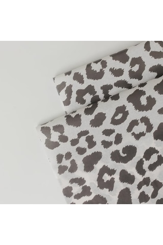 Beyaz Leopar Desenli Pelur Kağıt- 50x70 17 Gr - 200 Adet