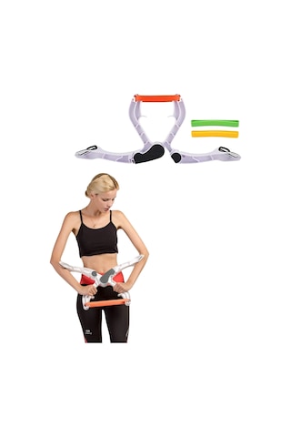Kol Omuz Göğüs Çalıştırıcı Dirençli Fitness Egzersiz Atı Çok Renkli