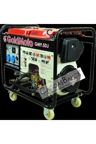 Goldmoto Gm9.5Dj Dizel Marşlı Jeneratör 9.5 Kw Monofaze