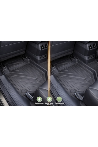 Volkswagen Polo 2006 3d Premium Araca Özel Oto Paspas Seti