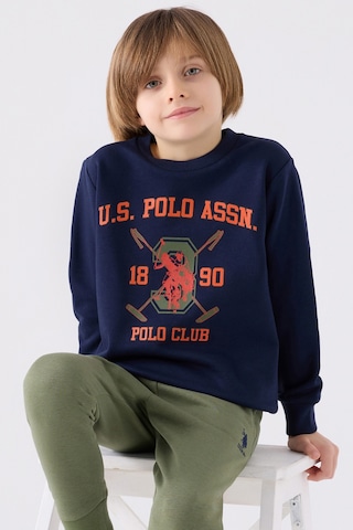 U.s. Polo Assn. Erkek Çocuk Lacivert Pijama Takım 50299430-vr033 Lacivert