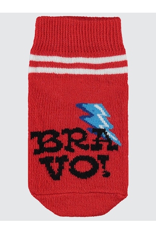 Civil Boys Erkek Çocuk 3'lü Patik Çorap 2-12 Yaş Mavi Mavi