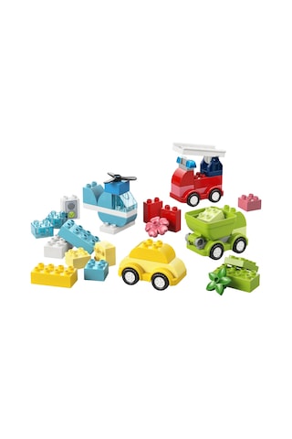 LEGO® DUPLO® İlk Yaratıcı Araçlar 10474 - 1.5 Yaş ve Üzeri Çocuklar için Figür İçeren Eğitici Oyuncak Yapım Seti (42 Parça)