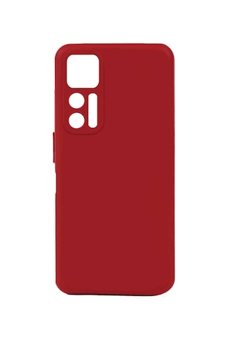 Zore Tcl 30 Plus Kılıf Biye Silikon - Kırmızı Kirmizi