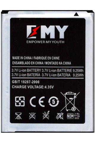 Samsung Galaxy Uyumlu Note N7000 Emy Batarya