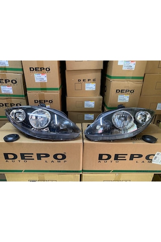 Seat Leon Makyajsız 2006-2009 Arası Depo Sağ Ve Sol Far Takım 5p1941005e / 5p1941006e