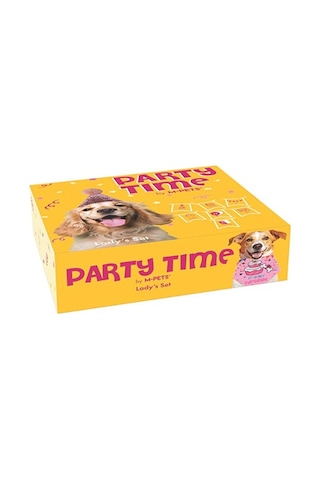 M-pets Party Time Dişi Köpekler İçin Doğum Günü Seti 20x20x7 Cm 244-50102.01
