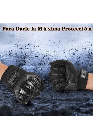 Reedark Erkek Kadın通用全 Parmak Motosiklet Eldiveni, Kaymazlı Ventileli, Atv, Dağ Bisikleti, Yol Yarışı Ve Tırmanma İçin Xl Beden Diğer