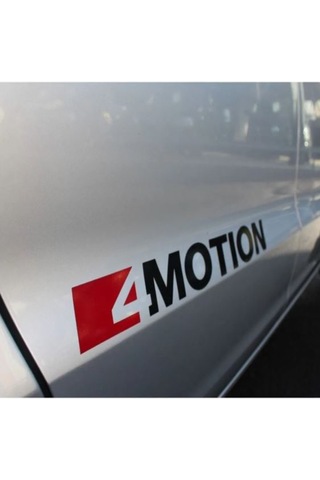 Volkswagen 4 Motion Sticker 2 Adet 00600 40x5 Cm