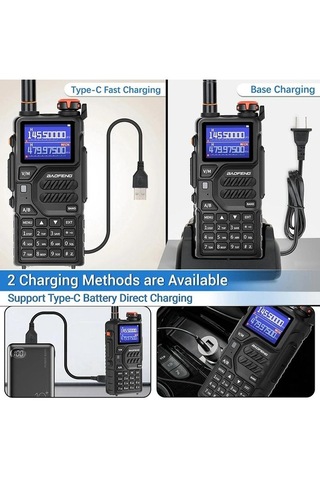 Buaoaos Baofeng K5 Plus Dual-band Dual-standby Fm Handheld Analog Radio
