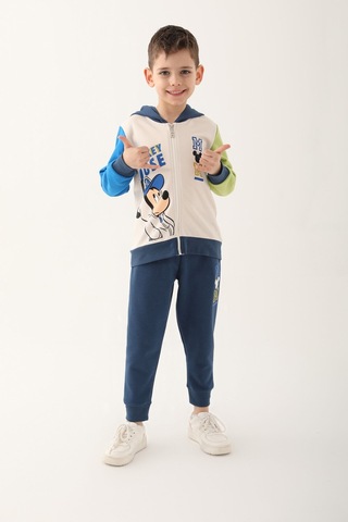 Mickey Mouse D4818-3 Çocuk  Vanilya Eşofman Takımı
