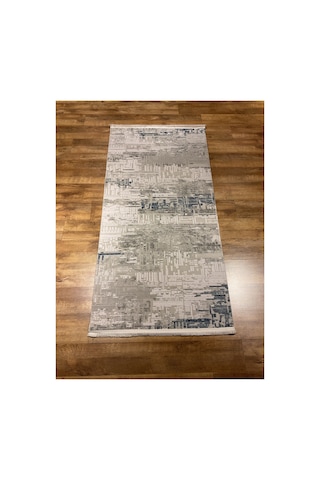 Doku 1027 Mavi Halı Çok Renkli