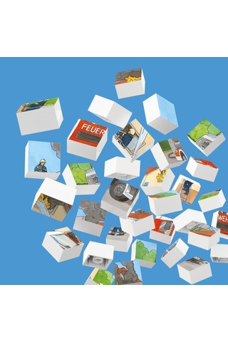 Hubelino 35 Parça Puzzle İtfaiye Operasyonu 410139