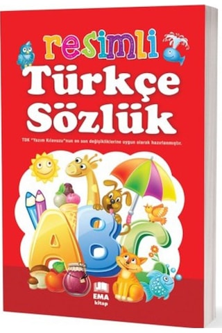 Ema Çocuk Resimli Türkçe Sözlük Ve Resimli Ingilizce Sözlük Seti