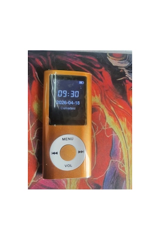 5007mp Metal Mp3 Player Renli Ekranlı Fm Radyolu Bluetoth Lu Hafıza Kartı Girişli Müzik Çalar