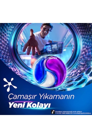Omo Ultra Power Kapsül Deterjan Beyazlar Ve Renkliler 26 Yıkama X3 Diğer