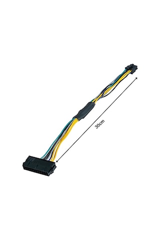 4973 24 Pin To 8 Pin Atx Psu Power Güç Adaptör Kablosu