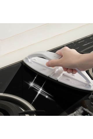 Neevoyu Ev Temizlik Fırça, Katlanabilir Kollü, Hızlı Köpürme Ve Temizleme, Pp+polyester Malzeme, Beyaz, 2 Adet Set