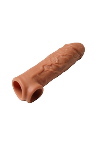 Lilitu Shop 3,5 Cm Dolgulu Realistik Penis Kılıfı