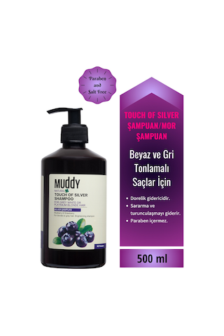 Muddy Touch Of Silver Shampoo 500 ML