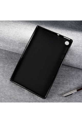 Goocamp Lenovo M10 Plus Tb-x606f Kılıf Uyumlu Tablet Süper Silikon Kapak-renksiz Tablet Kılıfı
