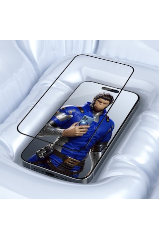 Blueo Apple Uyumlu iPhone 15 Pro Max 3d Invisible Airbag Anti-broken Uy