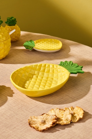 Karaca Pineapple Kase 20 Cm sarı