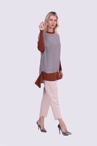 Invee İnvee Mendil Tunik Toprak 6252