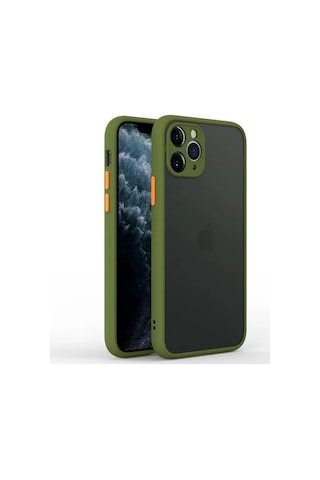 Hepsi iPhone Uyumlu 11 Pro 5.8inç Kamera Korumalı Premium Silikon Kılıf- 5775 Najmaddin Lacivert